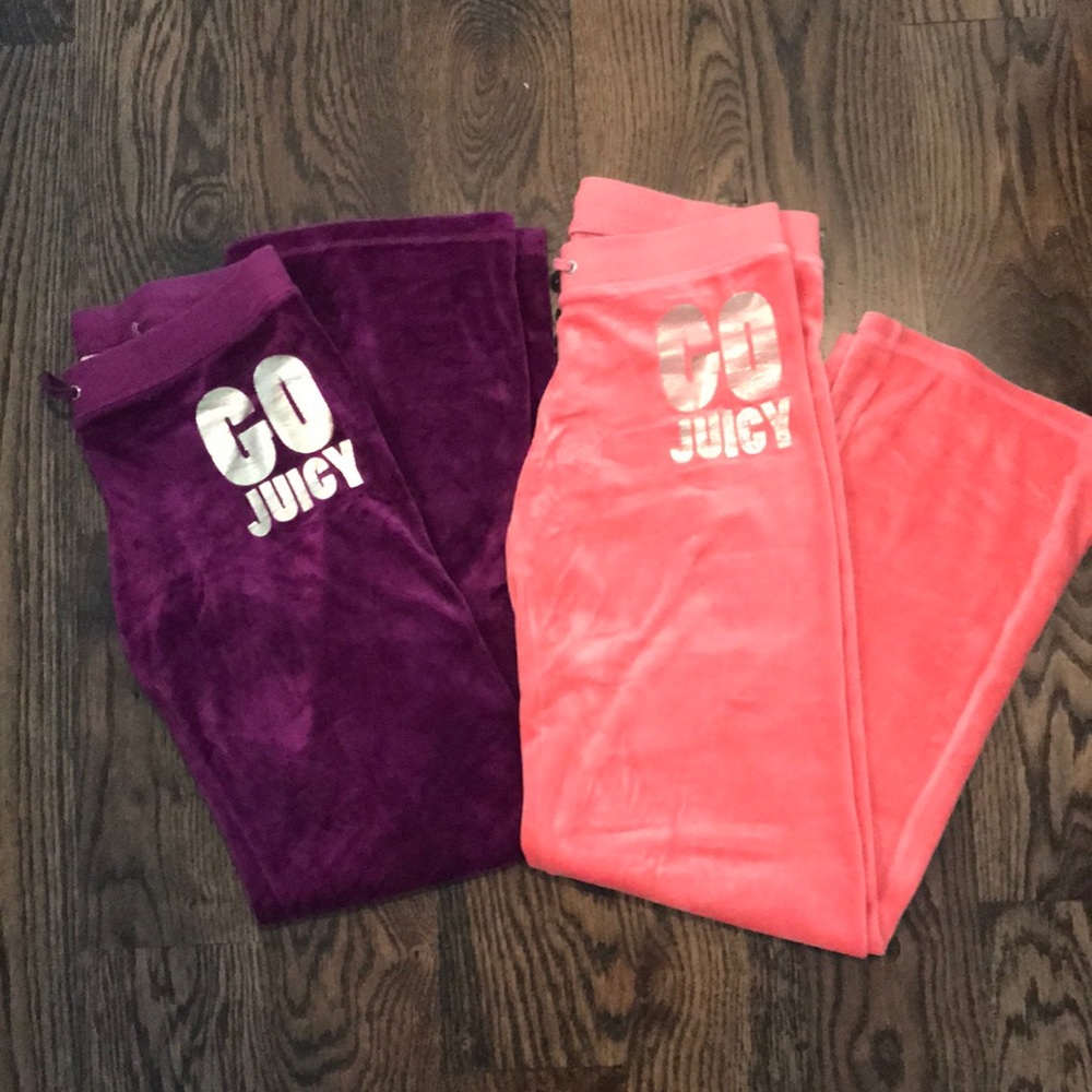 Juicy Couture velour pants